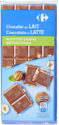 Chocolat Au Lait Noisettes entières - Genbrugsinstruktioner og/eller emballageoplysninger - fr