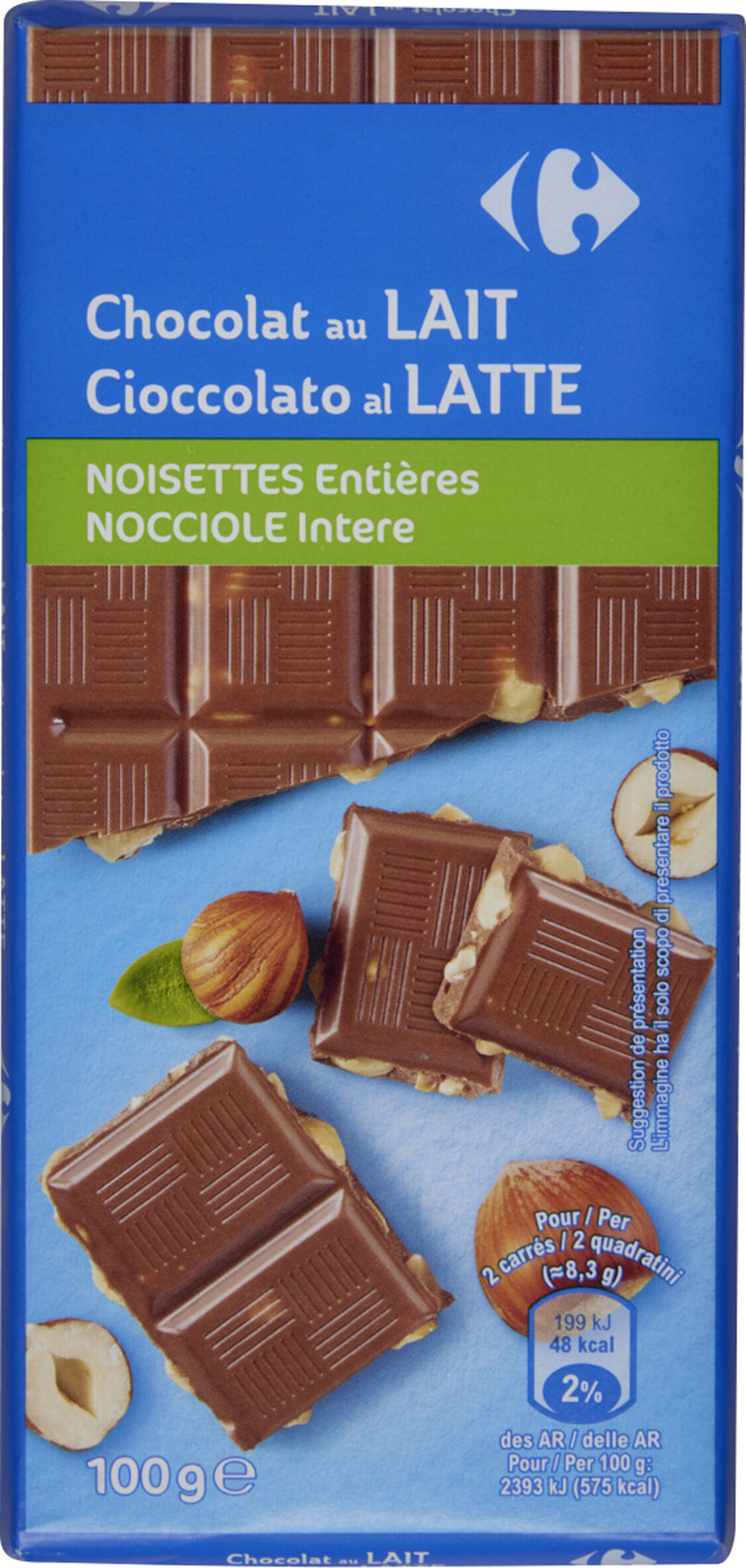 Chocolat au LAIT - Prodotto - fr