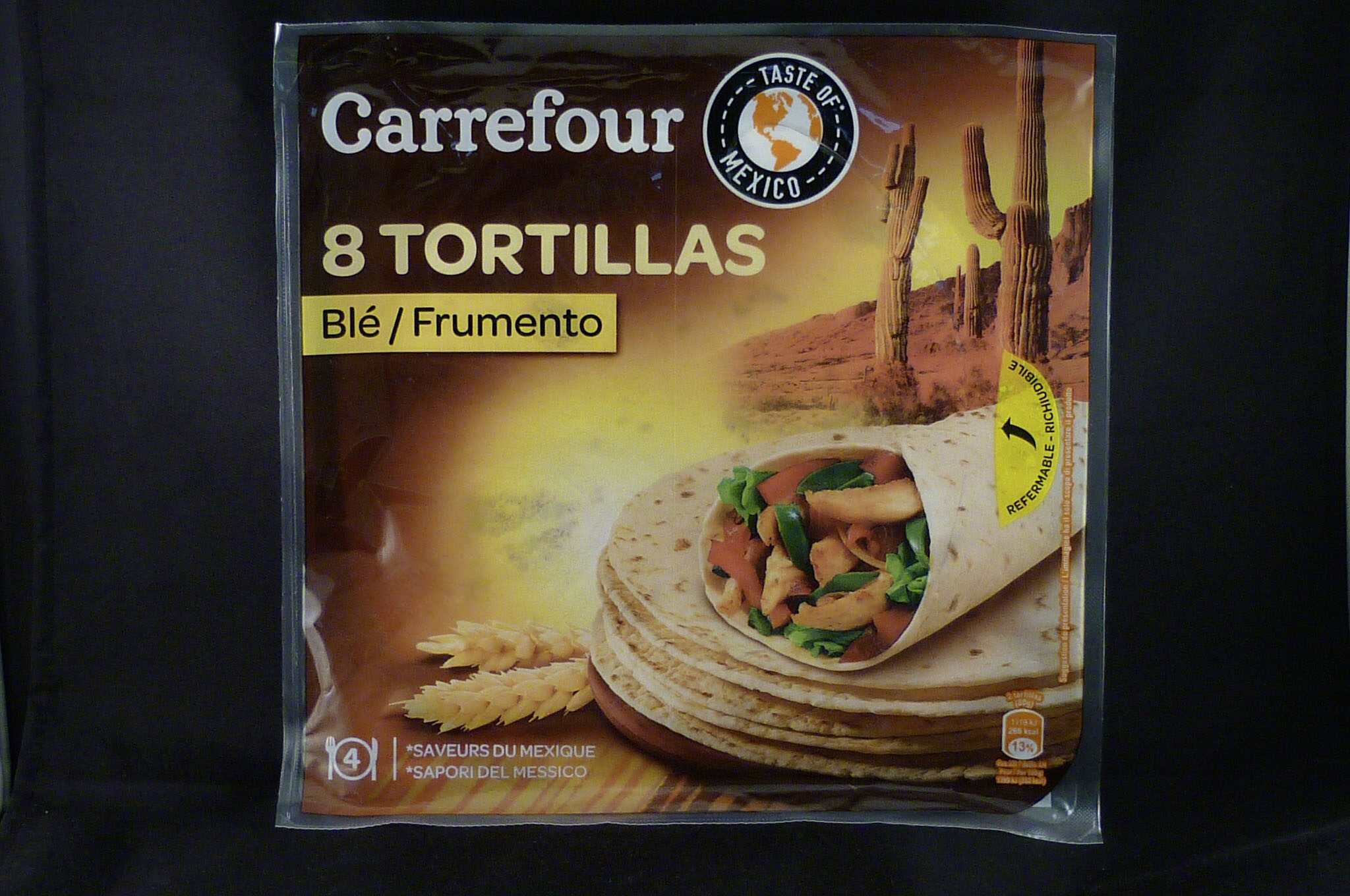 8 Tortillas - Produit