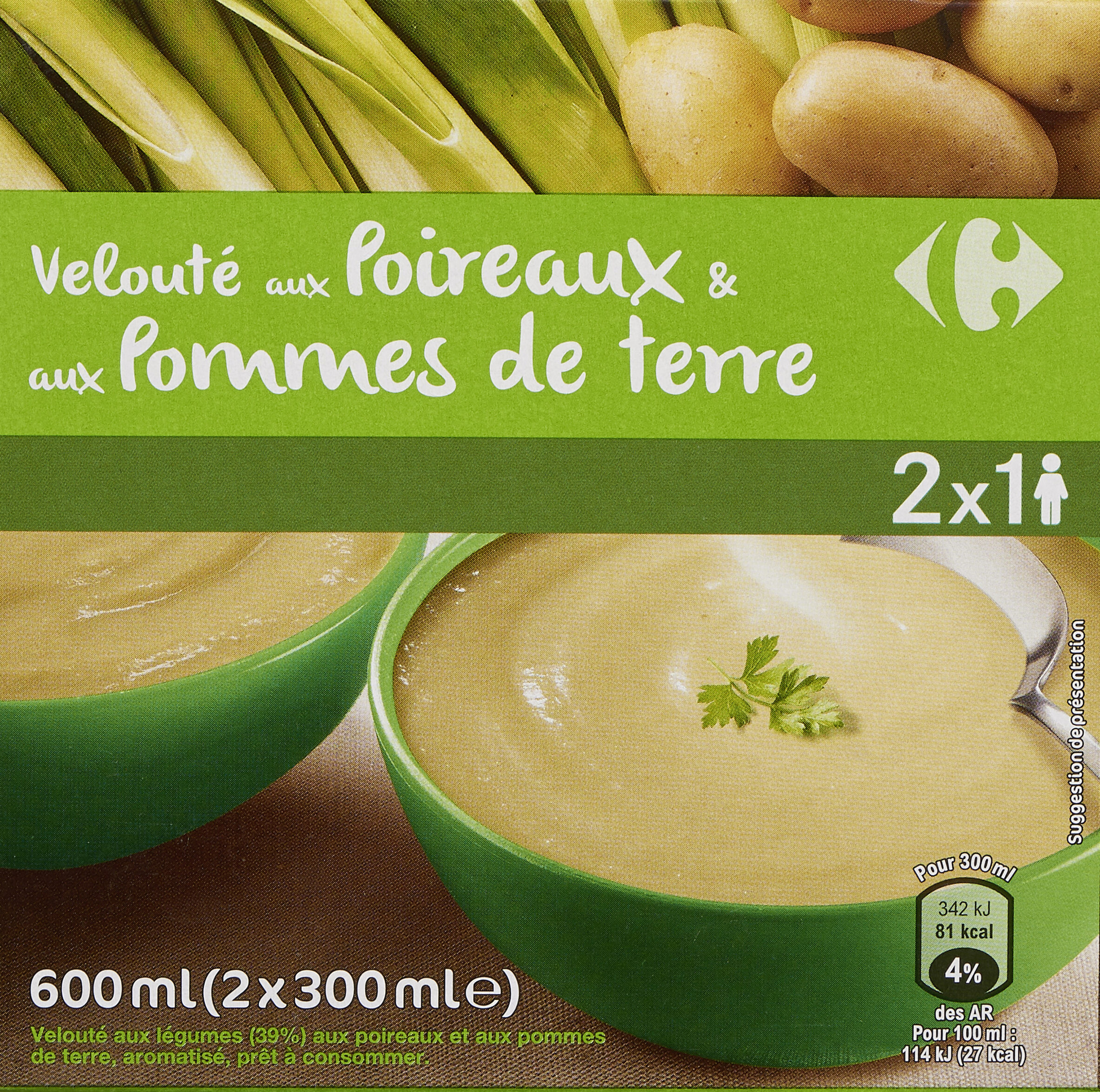 Velouté aux Poireaux & pommes de terre - Producto - fr