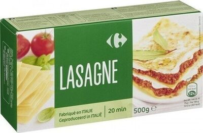 Lasagne - Produkt - fr
