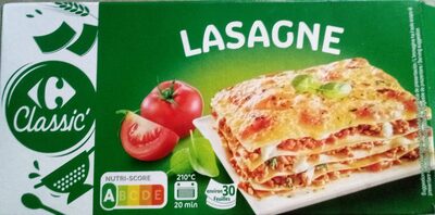 Lasagne - Produkt - fr
