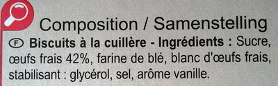Cuillers Dégustation - Ingredienti - fr