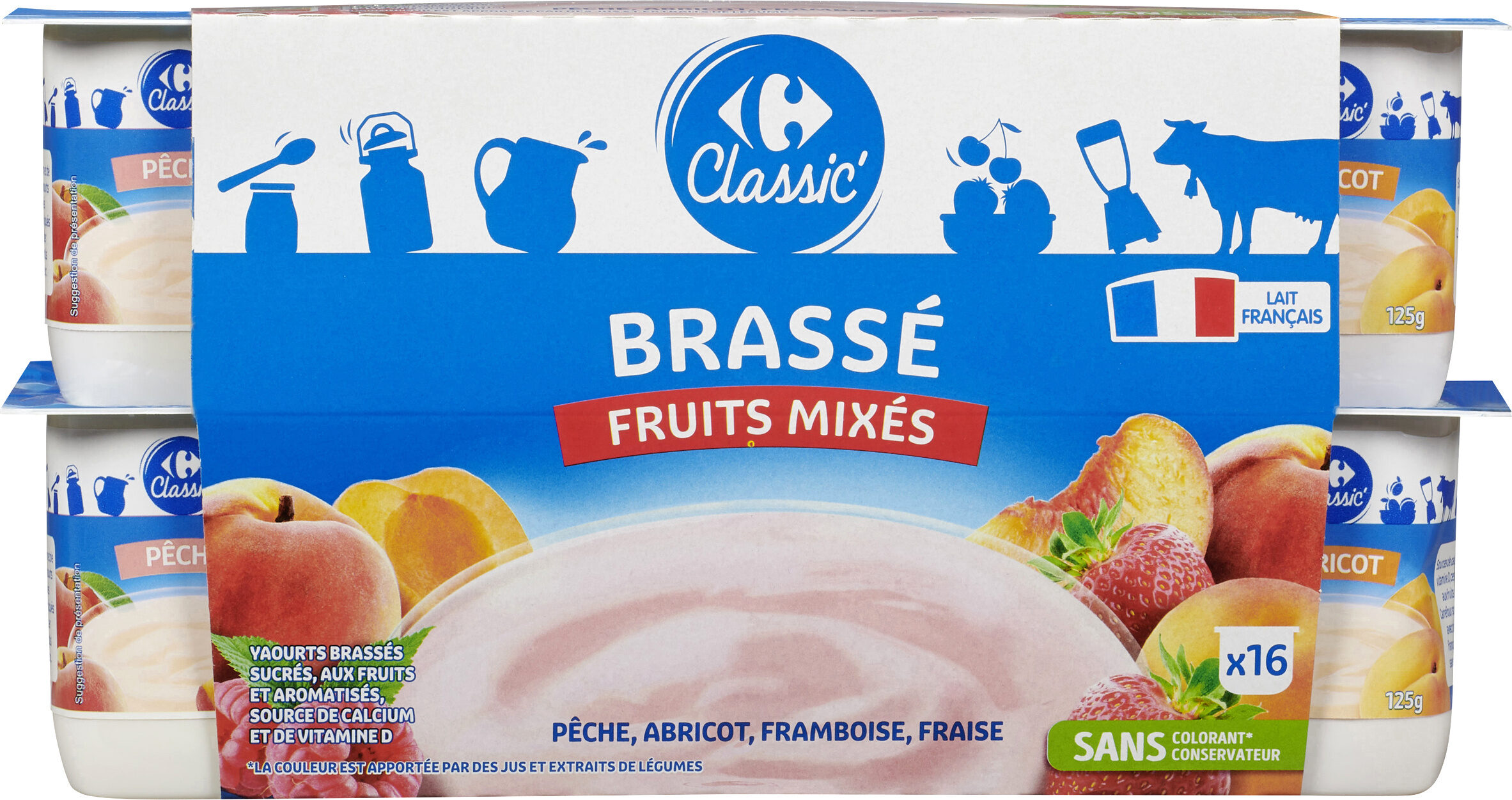 Brassé Fruits Mixés - Product - fr