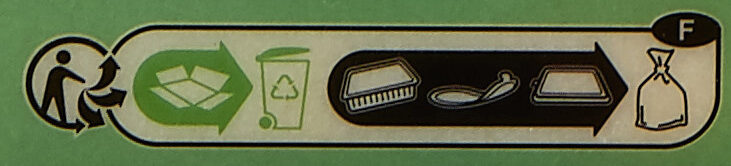 Filets de harengs fumés doux - Instruction de recyclage et/ou informations d'emballage