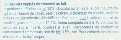 ChocoGrani - Ingredients - fr