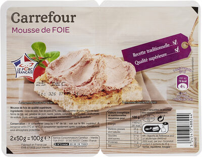 Mousse de foie - Product - fr