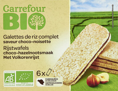Galettes de riz complet saveur choco-noisette - Produkt - fr