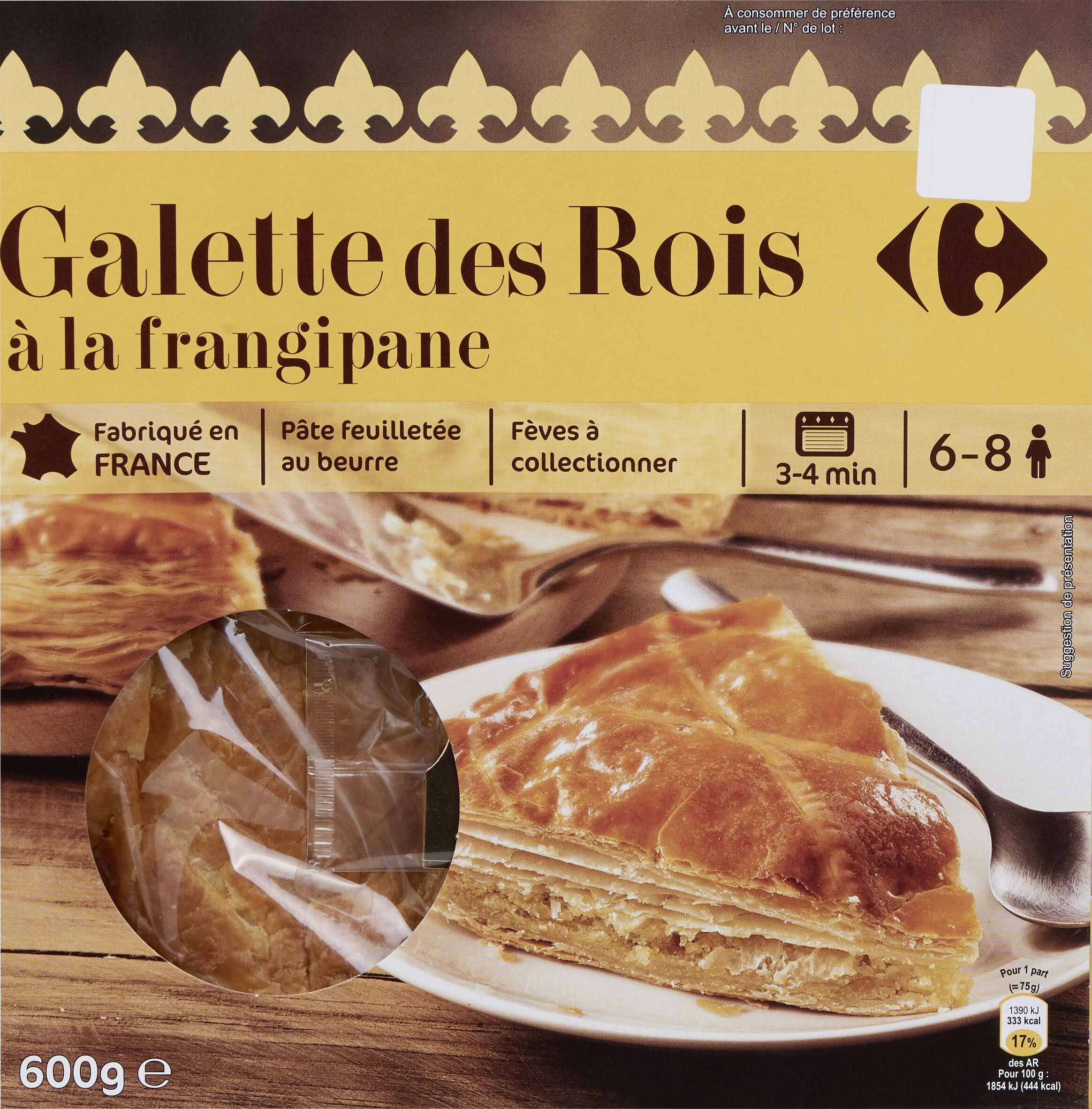 Galette des Rois Frangipane - Product - fr