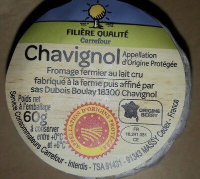 Chavignol Fermier, Au Lait Cru - Product - fr
