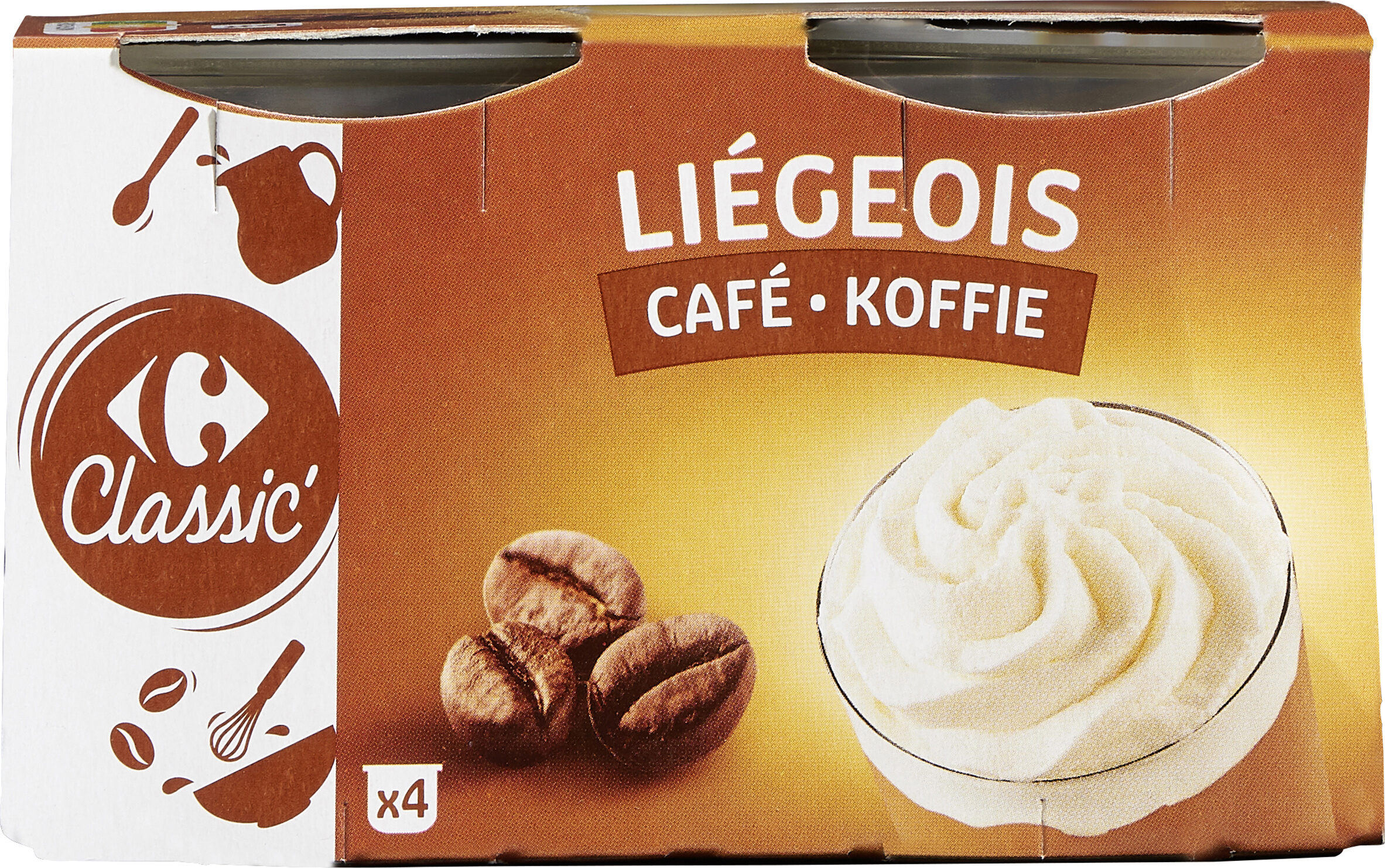 Liégeois café - Product - fr