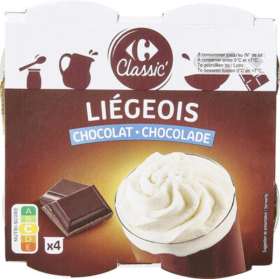 Liégeois Chocolat - Produit