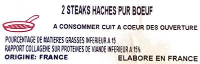 Steak haché - Ingredientes - fr