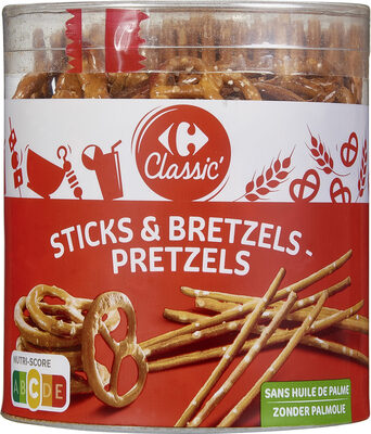 Sticks et bretzels - Produit