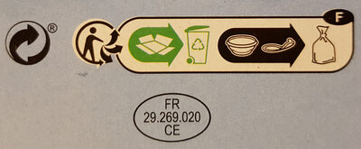Saumon à l'aneth & tagliatelles aux œufs - Instruction de recyclage et/ou informations d'emballage