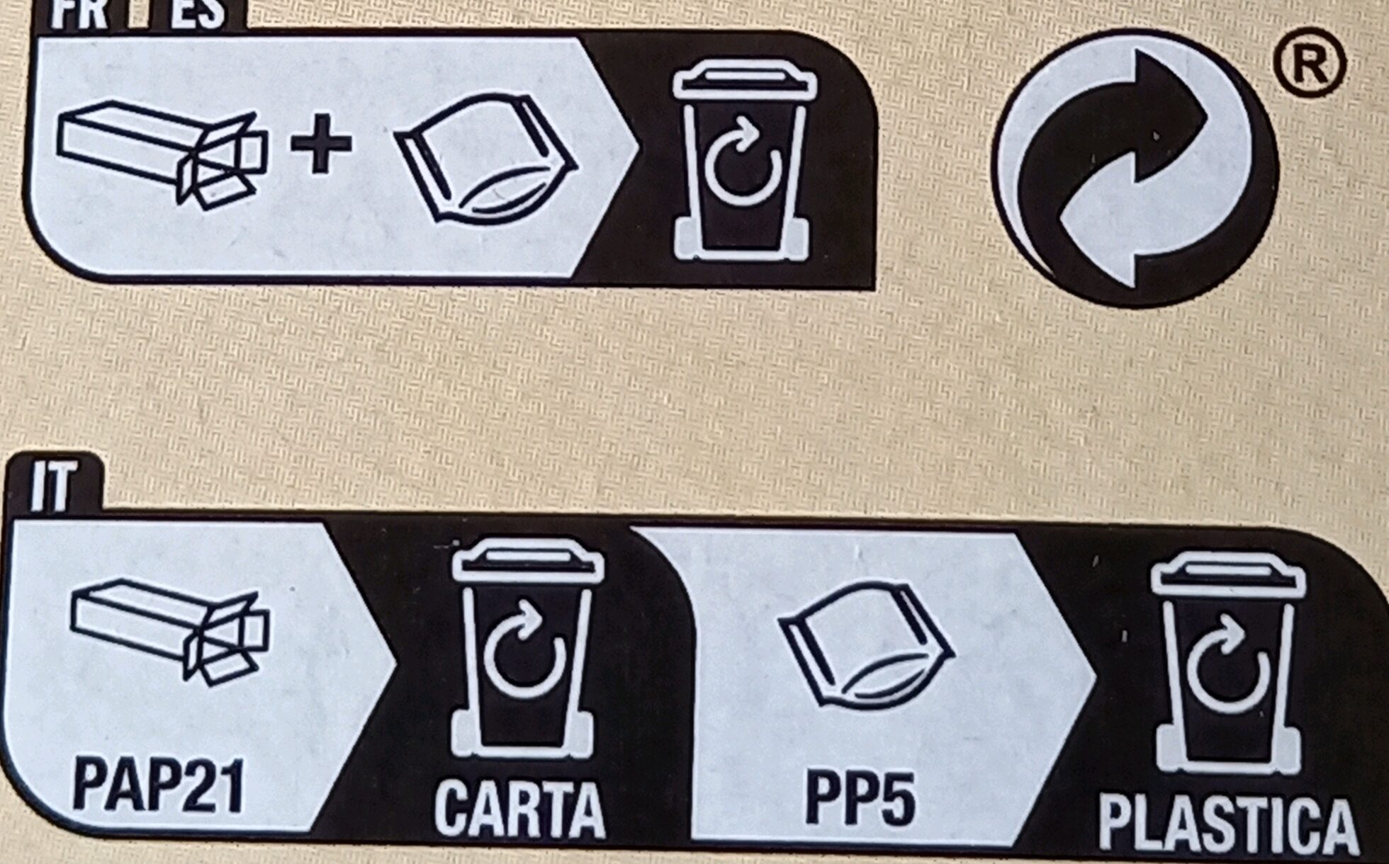 P'TIT DÉJ Honey & Chocolte Chips - Istruzioni per il riciclaggio e/o informazioni sull'imballaggio - fr