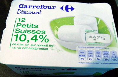 12 Petits Suisses (10,4 % MG) - Produkt - fr