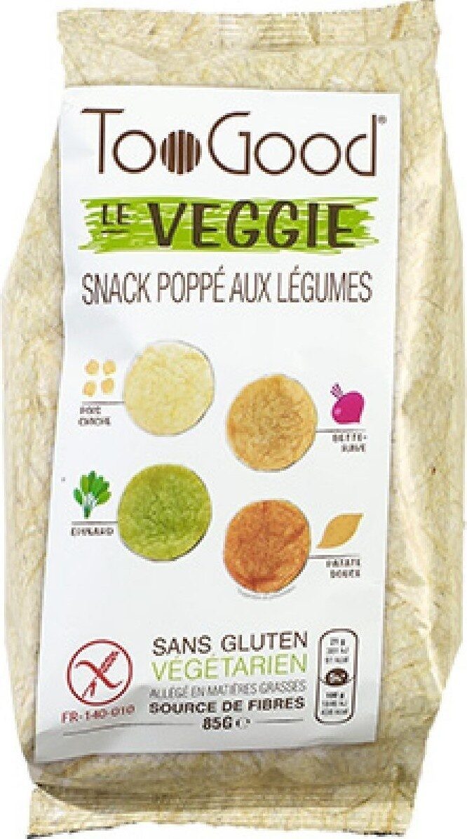 Le Veggie Snack poppé aux légumes - Product - fr