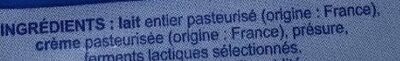 Faisselle fromage blanc - Ingredients - fr