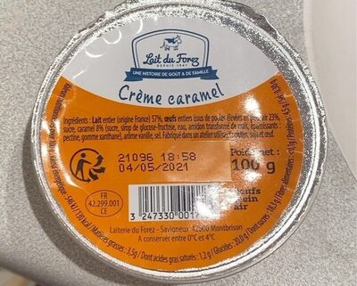 Crème caramel - Product - fr