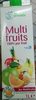 Multi Fruits 100% pur fruit - Produit