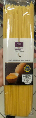 Pâtes d'Alsace (7 œufs frais au kilo), Spaghetti - Product - fr