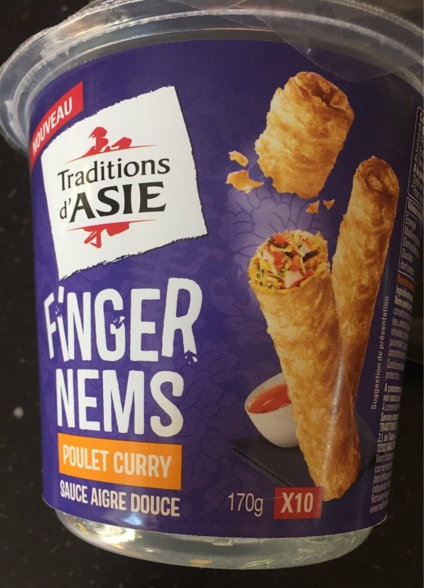 Finger nems poulet curry sauce aigre douce - Product - fr