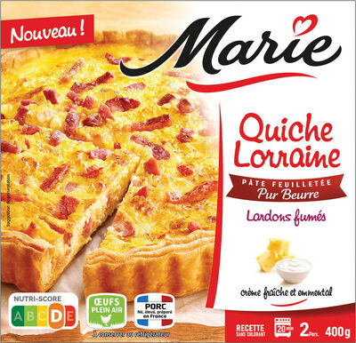 Quiche Lorraine pur beurre - Produit
