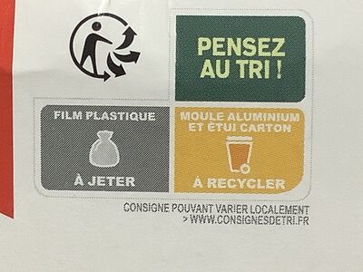 Quiche Lorraine pur beurre - Instruction de recyclage et/ou informations d'emballage