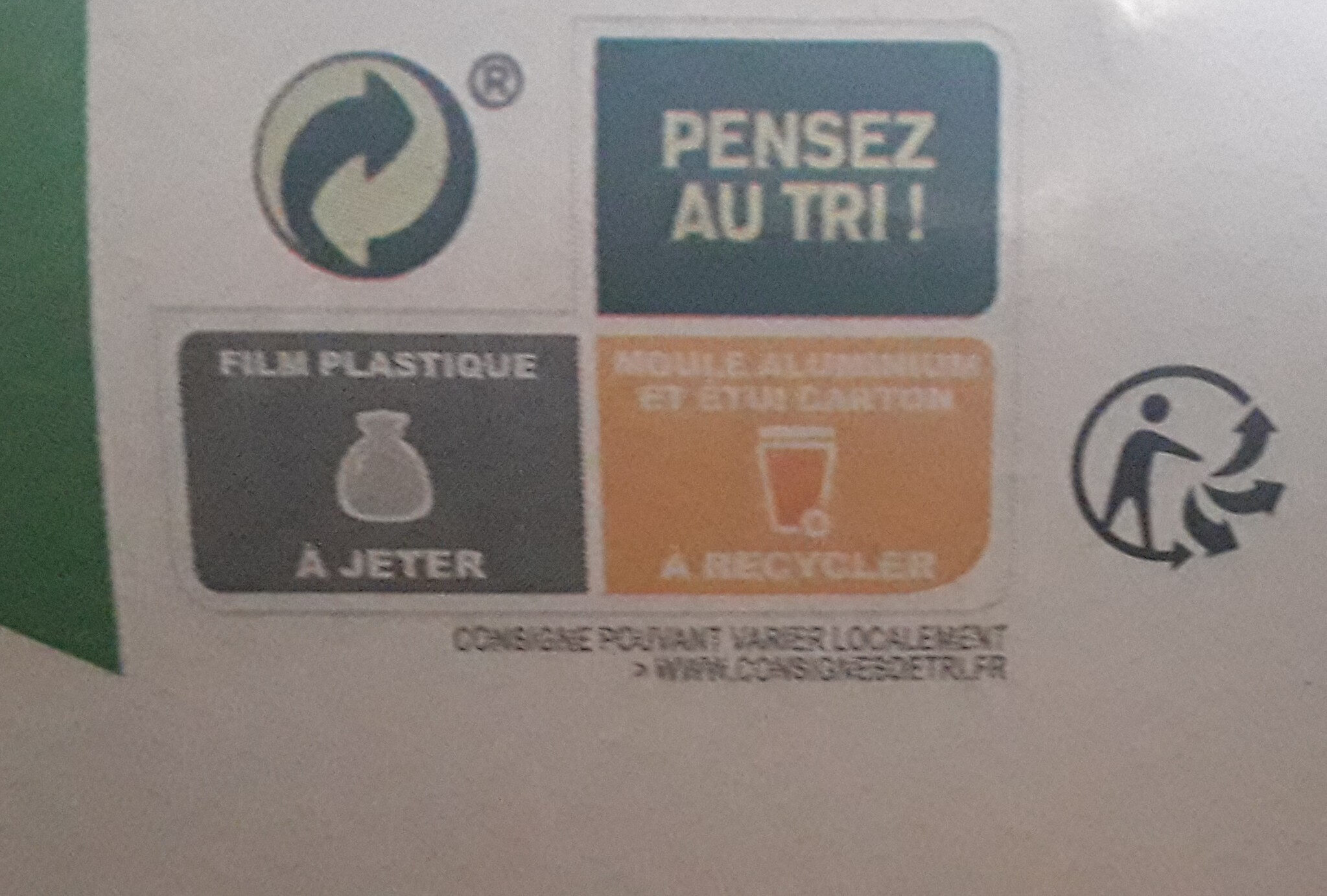 Tarte aux Poireaux Emmental et Crème Fraîche Pur Beurre - Instruction de recyclage et/ou informations d'emballage