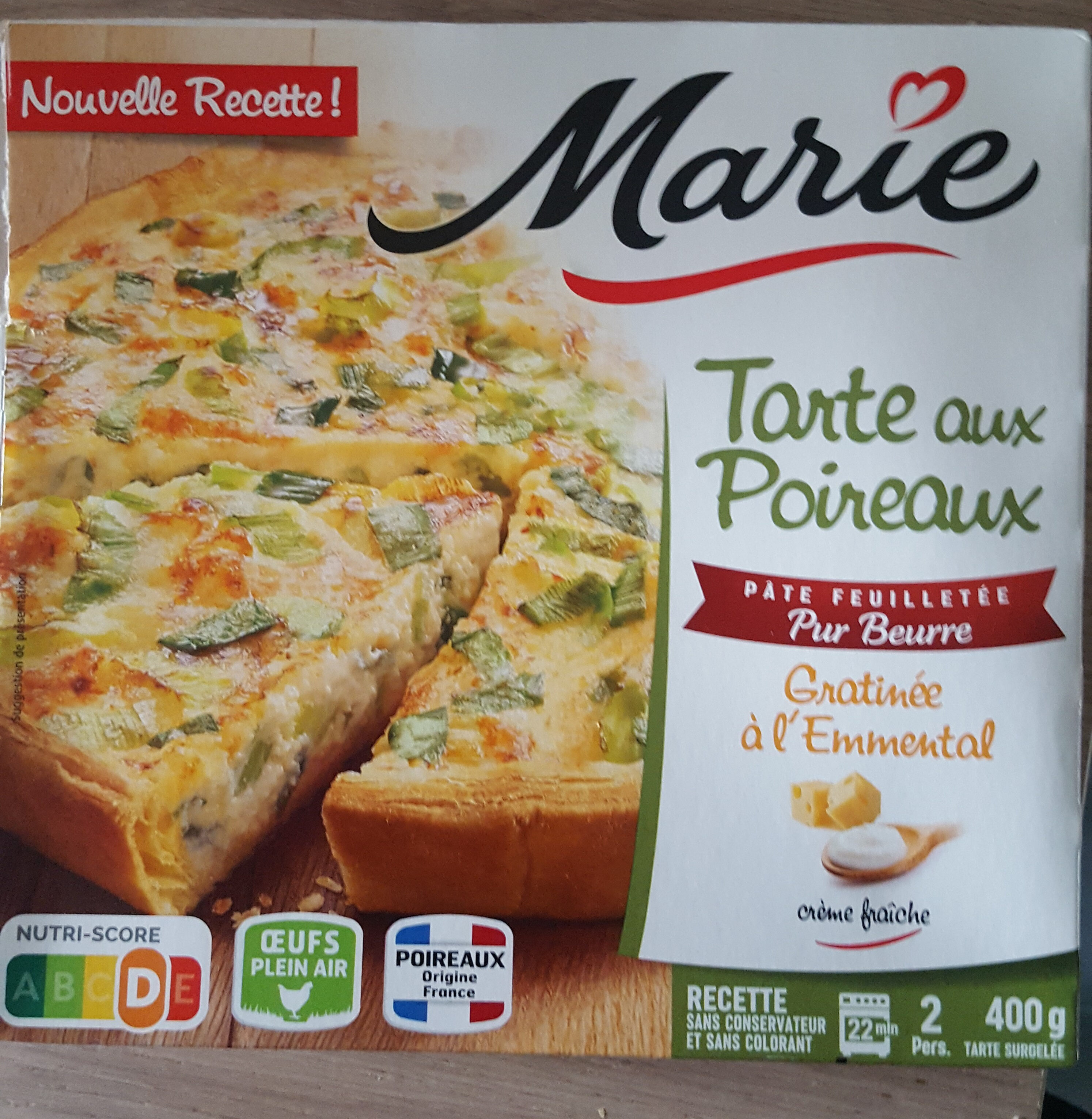 Tarte aux Poireaux - Product - fr