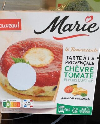 Tarte à la provençale chèvre tomate et petits lardons - Producto - fr