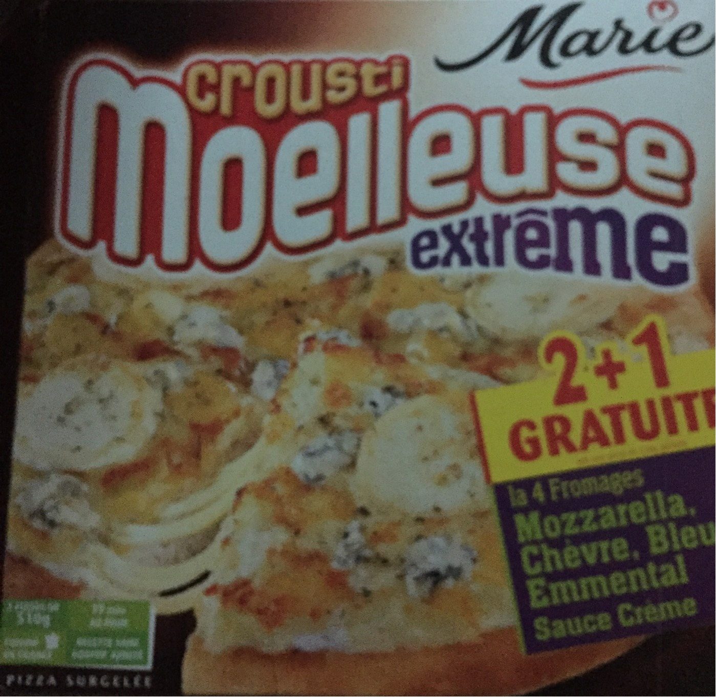 Pizza 4 fromages - Crousti moelleuse extrême - Produkt - fr