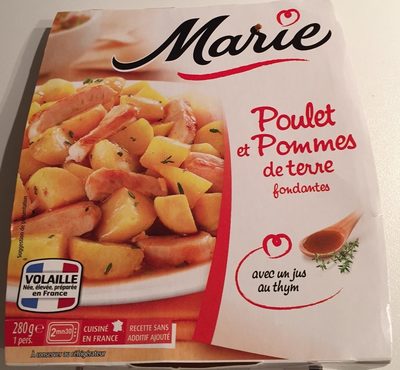 Poulet et pommes de terre fondantes - Product - fr