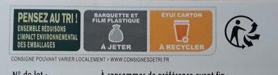 Moussaka au Bœuf - Instrucciones de reciclaje y/o información de embalaje - fr