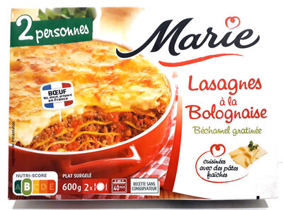 Lasagne bolognaise - Producto - fr