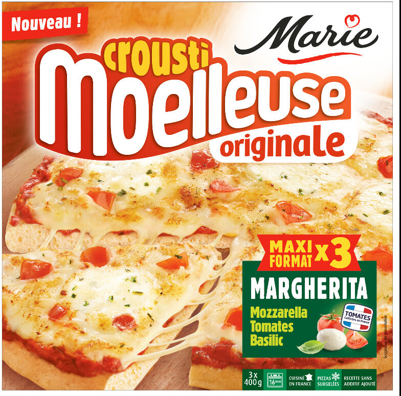 Crousti Moelleuse Originale Margherita - Wiederverwertungsanweisungen und/oder Verpackungsinformationen - fr