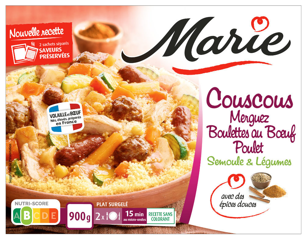 Couscous Poulet et Merguez Semoule et légumes - Produit
