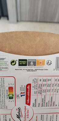 Risotto aux légumes verts - Instruction de recyclage et/ou informations d'emballage