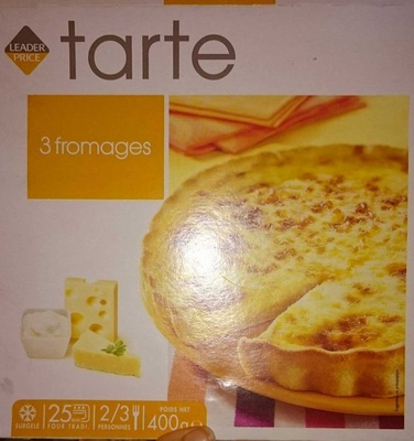 Tarte 3 fromages - Produkt - fr