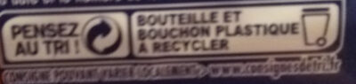Orangina rouge - Instruction de recyclage et/ou informations d'emballage