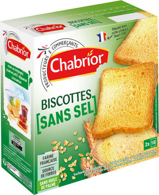Biscottes sans sel - Product - fr