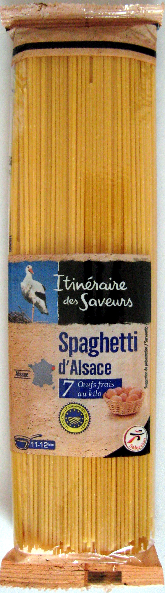 Spaghetti d'Alsace - Produit