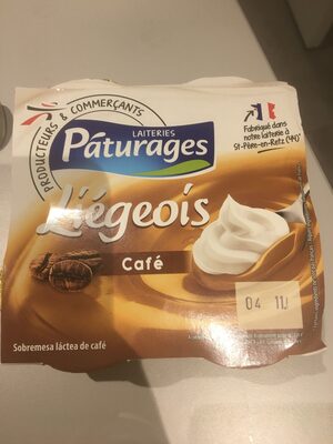 Liégeois Café Pâturages - Produit