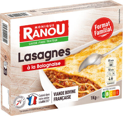 Lasagnes à la bolognaise - Prodotto - fr