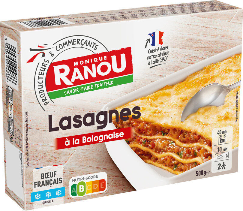 Lasagnes à la bolognaise - Product - fr