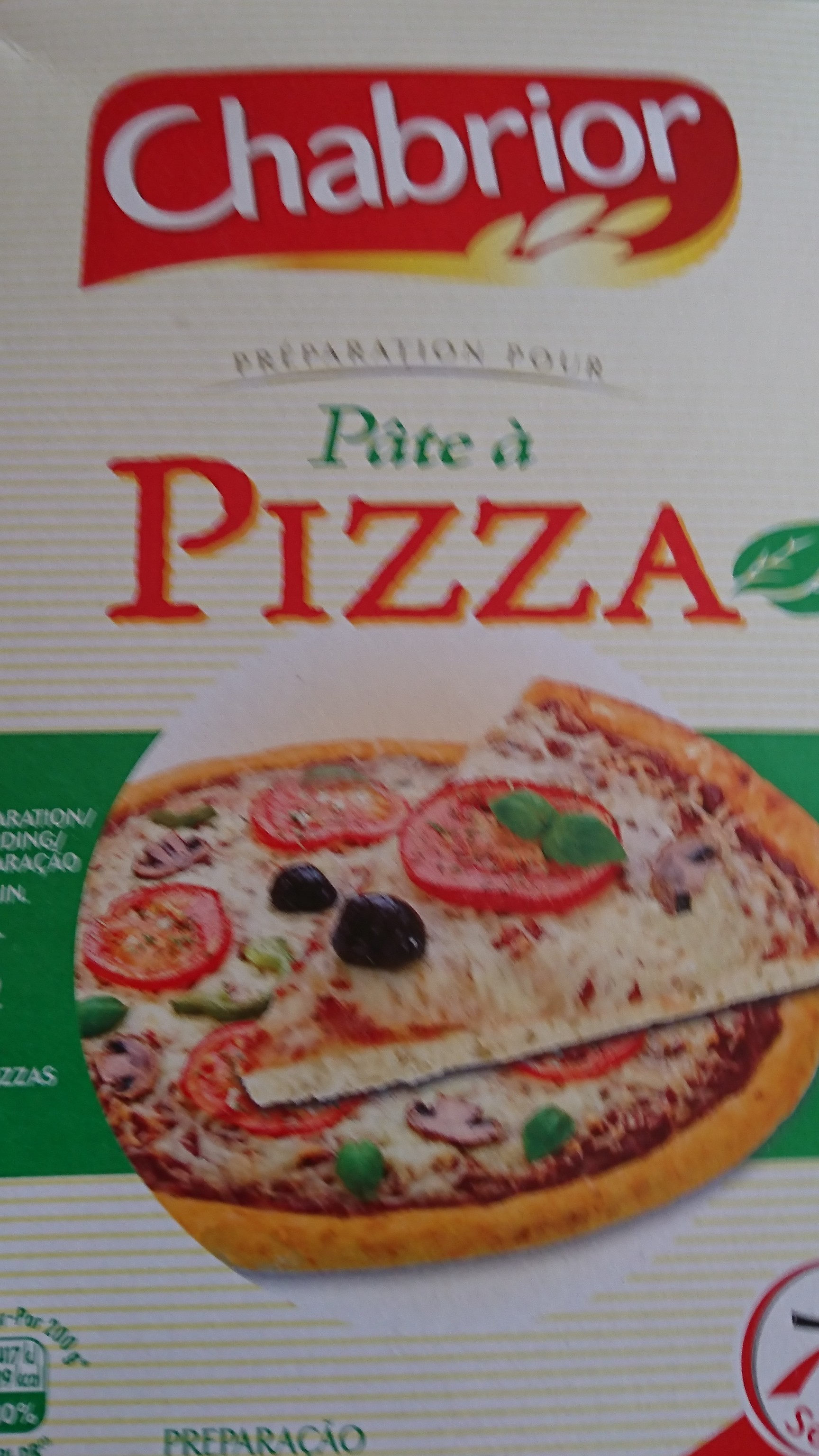 Préparation pour pâte à pizza - Produkt - fr