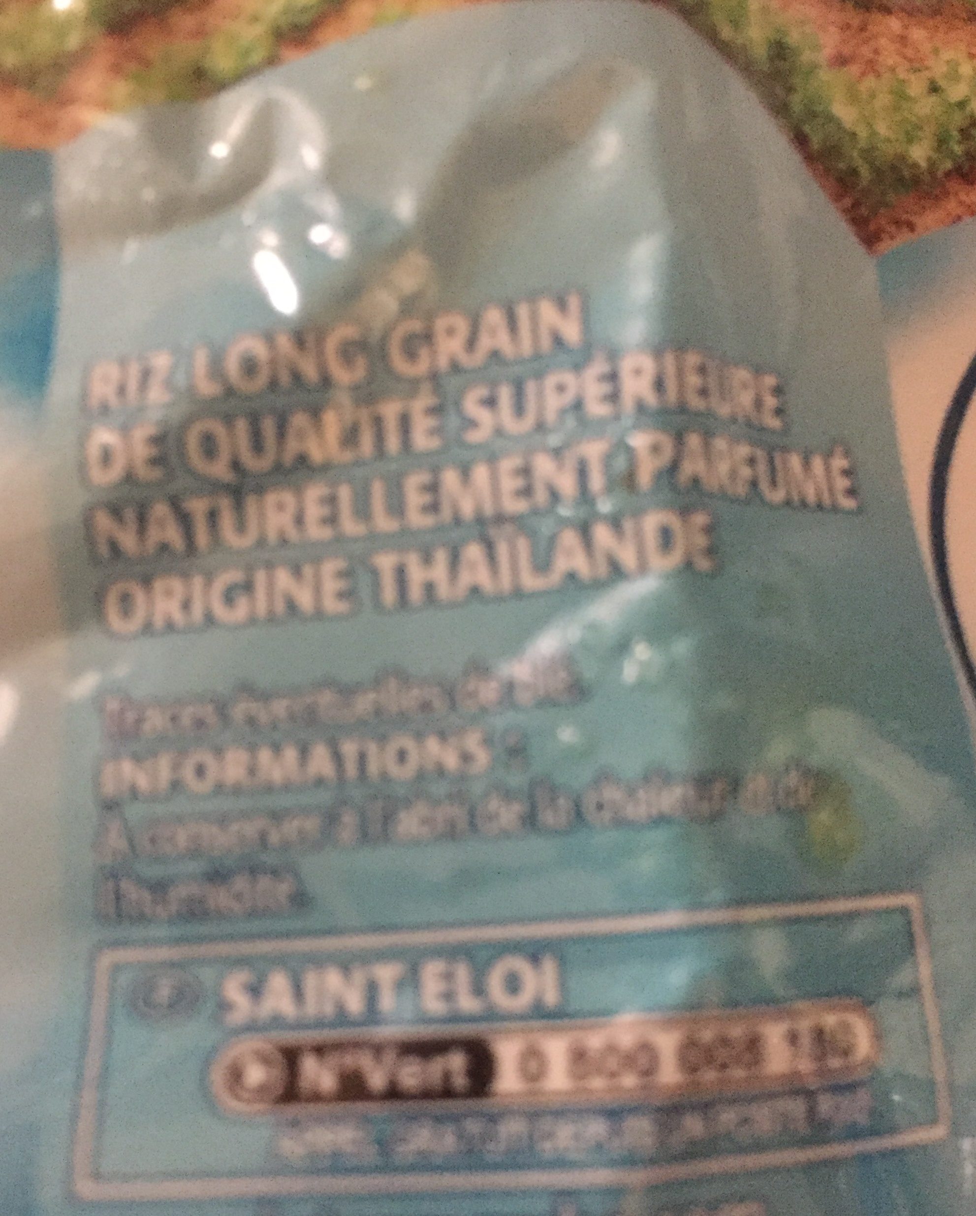 Riz Thaï - Ingredients - fr