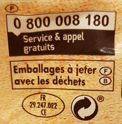 Jambon de Paris sans Couenne - Instruction de recyclage et/ou informations d'emballage