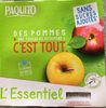 Purée de Fruits Sans sucres Ajoutés Pomme - Producto
